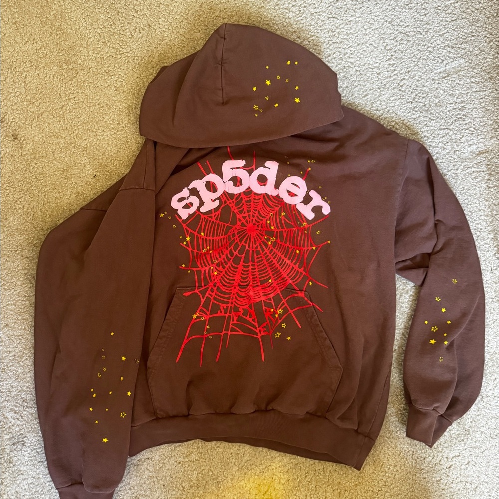 Brown Spider Hoodie